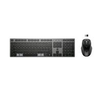 HP 725 KIT TASTIERA + MOUSE MULTIDISPOSITIVO RICARICABILE 2.4GHZ BLUETOOTH QWERT