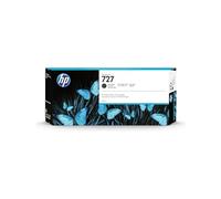 HP 727 C1Q12A, Cartuccia Originale HP, Compatibile con Stampanti HP DesignJet Serie T2500, T1500 & T900 e con HP 727 Testina di Stampa DesignJet, Nero Opaco
