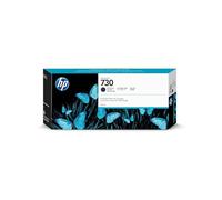 HP 730 P2V71A, Cartuccia Originale da 300 Pagine, Compatibile con Stampanti DesignJet Serie T1700, Nero Opaco