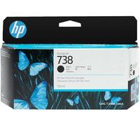 HP 738 130-ml Black DesignJet Ink Cartridge cartuccia d'inchiostro 1 pz Originale Resa standard Nero