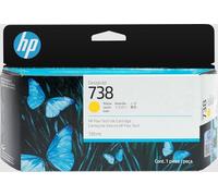 HP 738 130-ml Yellow DesignJet Ink Cartridge cartuccia d'inchiostro 1 pz Originale Resa standard Giallo