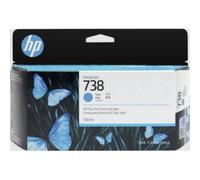 HP 738 Ciano Originale Cartuccia Inchiostro DesignJet Serie T830 T730