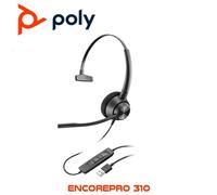 Cuffie Plantronics Poly EncorePro 310 USB Mono Per PC Con Spina USB-A 214568-01