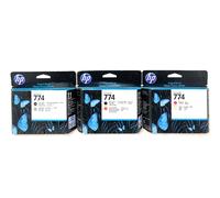 HP 774 P2V97A + P2W00A + P2V99A 3 TESTINE ORIGINALI PER DESIGNJET Z6610/Z6810