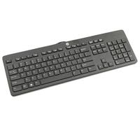 HP 803181-L31 tastiera Ufficio USB QWERTY US International Nero (Usb Slim QWERTY EU/Intl - **New Retail** EU intl. - Warranty: