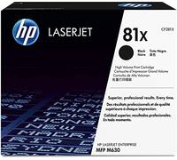 HP 81X CF281X Cartuccia Toner Originale ad Elevata Capacità, Compatibile con Stampanti LaserJet Enterprise M606dn, M606x, M605n, M605dn, M605x, Enterprise Flow M630z, M630dn e M630f, Nero