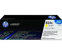 HP 824A CB382A, Cartuccia Toner Originale HP da 21000 Pagine, Compatibile con le Stampanti HP LaserJet CP6015, CM6030 mfp, CM6040 mfp, Giallo