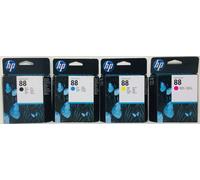 HP 88 C9385AE/C9386AE/C9386AE/C9388AE ORIGINALE OFFICEJET PRO K550/L7400/L7500