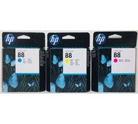 HP C9386AE C9387AE C9388AE HP 88 ORIGINALE OFFICEJET PRO K550/L7400/L7500/L7600