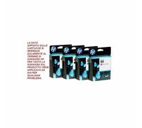 HP 88 NERO/CIANO/GIALLO/MAGENTA ORIGINALE OFFICEJET PRO K550/L7400/L7500