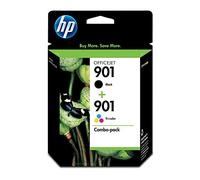 HP 901 Combo-pack Black/Tri-color Original Nero, Ciano, Magenta, Giallo Multipack 1 pezzo(i)