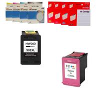 HP 901XL + 901XL CARTUCCE COMPATIBILI NO ORIGINALI BK COL KIT 2 3 PEZZI