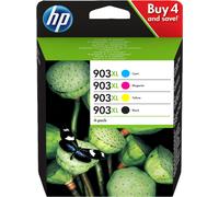 HP 903XL cartuccia d'inchiostro 4 pz Originale Resa elevata (XL) Nero, Ciano, Magenta, Giallo