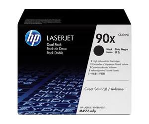 HP 90X CE390XD tonercartridge Nero 2 Pack 50107227