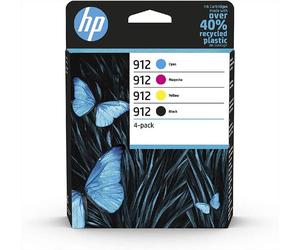 Hp - 912 Combo Pack 4 Cartucce Originali-nero, Ciano, Magenta, Giallo HP