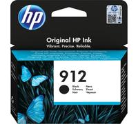 HP 912 Nero, 3YL80AE, Cartuccia Originale da 300 Pagine, Compatibile con Stampan