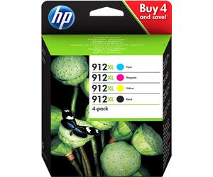 HP 912 XL Multipack nero / ciano / magenta / giallo Originale 3YP34AE MCVP
