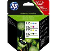 4 HP inchiostri C2N92AE 920XL 4-colorato
