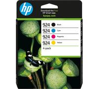 HP Confezione da 4 cartucce di inchiostro CMYK originali 924