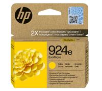 Hp 924eY giallo 4K0U9NE EvoMore cartuccia originale per Hp Officejet Pro 8134e/8