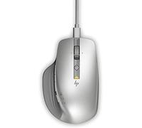 HP 930 Mouse Creator Wireless, Connessione 2,4 GHz e Bluetooth 5.1, 7 Pulsanti Programmabili, Rotella di Scorrimento Iperveloce, Sensore Track-on-glass fino a 4000 DPI, Autonomia 3 Mesi, Argento
