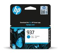HP 937 Ciano, 4S6W2NE, Cartuccia Originale da 800 Pagine, Compatibile con le Stampanti HP OfficeJet Pro 9110, 9120, 9130, 9720 e 9730,