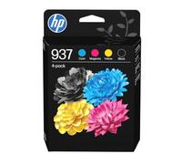 HP Confezione da 4 cartucce di inchiostro CMYK originali 937