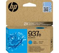HP Cartuccia di inchiostro ciano originale 937e EvoMore