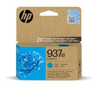 HP Cartuccia di inchiostro ciano originale 937e EvoMore
