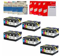 HP 950XL 951XL KIT 4 10 20 30 CARTUCCE COMPATIBILI NO OEM BK C M Y 50/28 ml