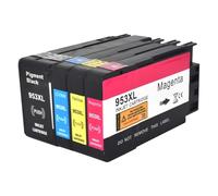 HP 953XL (Nero, Ciano, Giallo, Magenta) Cartuccia Originale HP da 2000 Pagine, ad Alta Capacità, Compatibile con Stampanti HP Officejet Pro 7720 7730 7740 8210 8710 8715 8740 8720 8718 8728 8719 8730