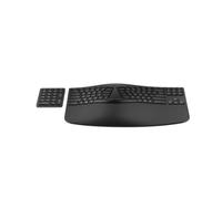 HP 960 Tastiera Ergonomica Wireless, Connessione rapida Swift Pair e Dongle Unifying, 20 Tasti Programmabili, standard Intel Evo, Multidispositivo, Tasto Copilot, Autonomia fino a 24 Mesi, Nero