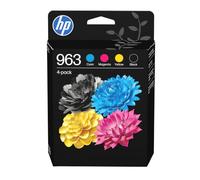 HP 963 Pacchetto di 4 cartucce d'inchiostro Nero/Ciano/Magenta/Giallo autentiche - Nouvo