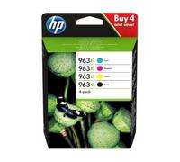 HP 963 XL (3YP35AE) Kit 4 Cartucce Originali OfficeJet Pro 9010 OfficeJet Pro 9012 OfficeJet Pro 9015