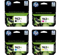 HP 963XL Nero, Ciano, Giallo e Magenta, 3YP35AE, Cartucce Originali HP nuove