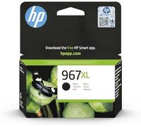 HP 967XL Nero, 3JA31AE, Cartuccia Originale Elevata Capacità, da 3.000 Pagine, Compatibili con le Stampanti a Getto di Inchiostro OfficeJet Serie 9020, 9022 e 9025