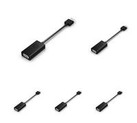 HP Adattatore da HDMI a VGA, Compatibile con Notebook e Tablet, Nero (Confezione da 5)