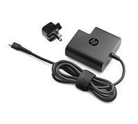 HP Adattatore di Alimentazione da Viaggio USB-C da 65 W, Compatibile con Laptop e Tablet con Connettore USB-C, Nero
