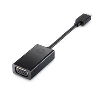 HP - Adattatore video esterno - USB-C - D-Sub - nero - per Elite c1030, EliteBook 83X G7, 84X G7, ZBook Create G7, Studio G7, Z