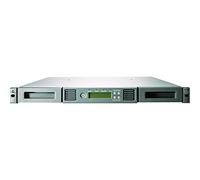 HP AK377B - Unità nastro esterno 576 Gbit, supporto 8 nastri magnetici LTO-4, capacità di compressione 12800 GB, nero