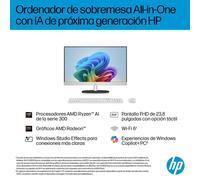 HP All-in-One Desktop Next Gen AI 24-ct2001ns PC Copilot+ PC AMD Ryzen AI 5 340 16 Go DDR5-SDRAM 1 To SSD DOS free - Nouvo