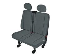 HP Autozubehör 22417 Doppio salvasella 4 parti Poliestere Grigio Sedile doppio