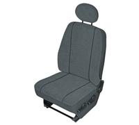 HP Autozubehör 22418 Coprisedile Poliestere Grigio Sedile di guida, Sedile del