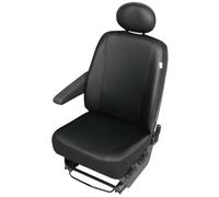 Hp autozubehr 22811 vs1 coprisedile 1 pezzo ecopelle nero sedile di guida