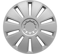 HP Autozubehör 82024 GRID Copri ruota R14 Argento 1 pz.
