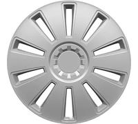 HP Autozubehör 82025 GRID Copri ruota R15 Argento 1 pz.