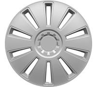 HP Autozubehör 82025 GRID Copri ruota R15 Argento 1 pz.