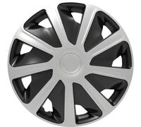 HP Autozubehör Copri ruota R16 Grigio antracite 4 pz.