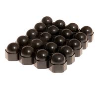 HP Autozubehör Copribulloni Adatto per (dimensione vite) 17 mm Nero Plastica