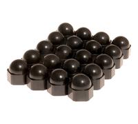HP Autozubehör Copribulloni Adatto per (dimensione vite) 19 mm Nero Plastica
